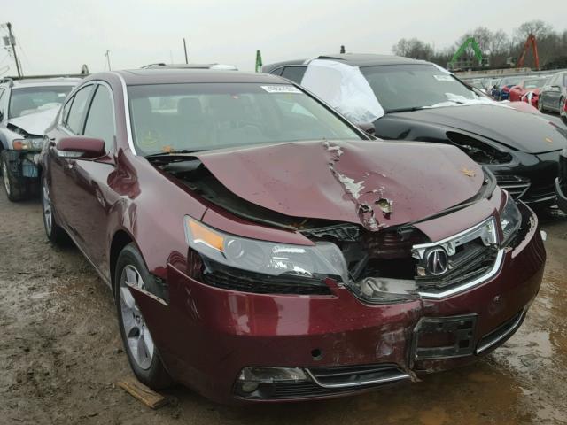 19UUA8F57DA016052 - 2013 ACURA TL TECH BURGUNDY photo 9
