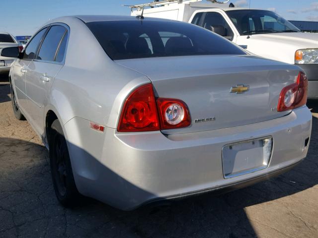 1G1ZG57B09F148207 - 2009 CHEVROLET MALIBU LS Gümüş foto 3