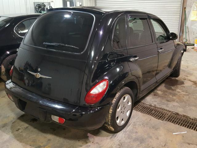 3A4FY58B96T372142 - 2006 CHRYSLER PT CRUISER BLACK photo 4