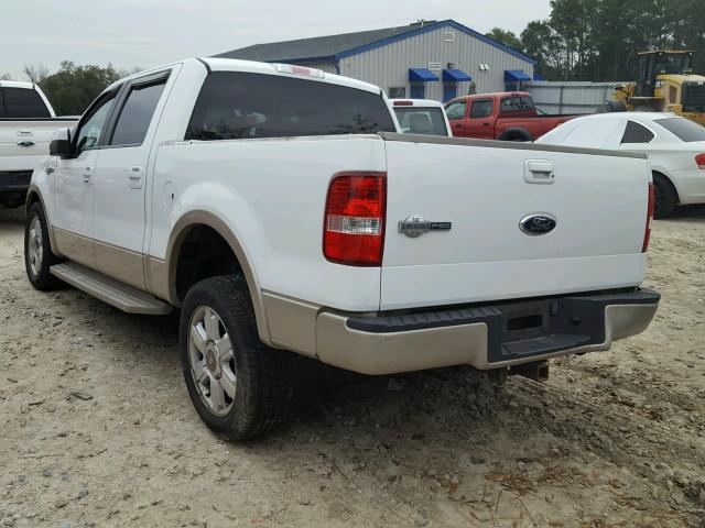 1FTPW12V47KA72037 - 2007 FORD F150 SUPER WHITE photo 3