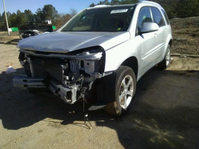 2CNDL33F296255209 - 2009 CHEVROLET EQUINOX LT SILVER photo 2