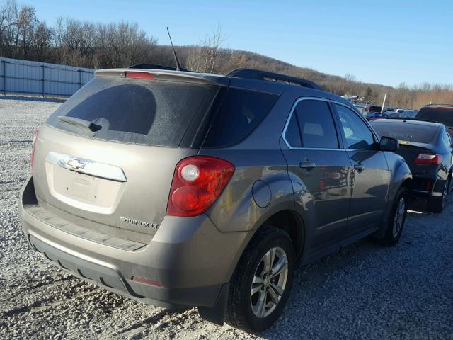 2GNALDEK8C6346698 - 2012 CHEVROLET EQUINOX LT GRAY photo 4