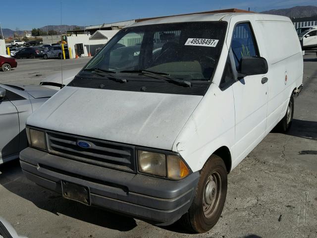 1FTDA34U1PZB95058 - 1993 FORD AEROSTAR WHITE photo 2