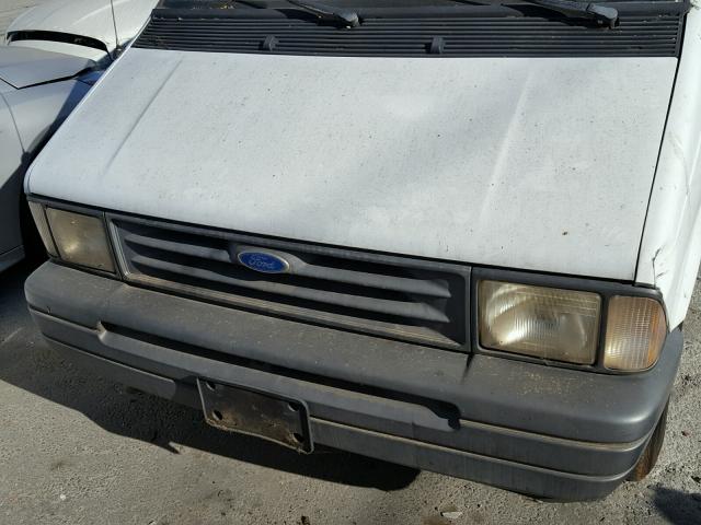 1FTDA34U1PZB95058 - 1993 FORD AEROSTAR WHITE photo 7