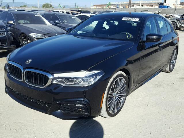 WBAJE5C55JG917869 - 2018 BMW 540 I BLACK photo 2