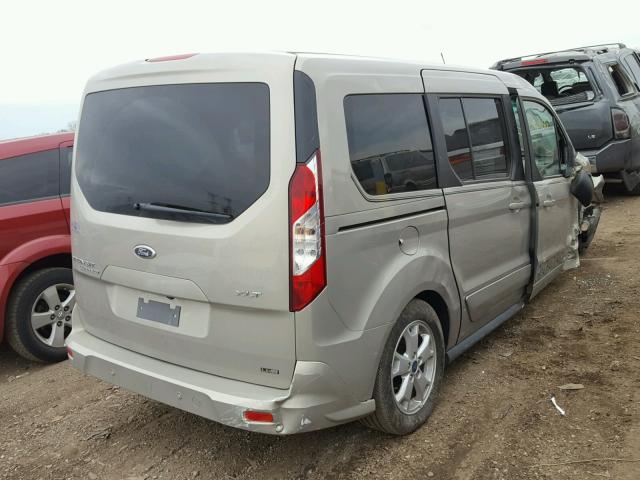 NM0GE9F73G1271709 - 2016 FORD TRANSIT CO BROWN photo 4