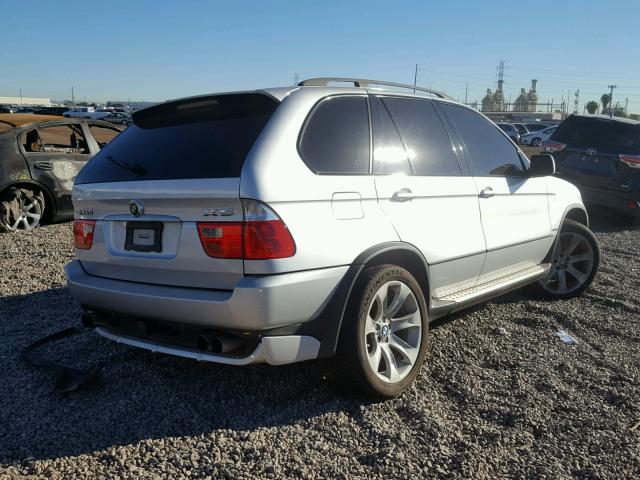 5UXFA93545LE82319 - 2005 BMW X5 4.8IS SILVER photo 4