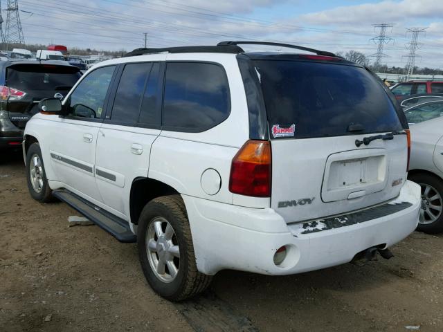 1GKDT13S352326922 - 2005 GMC ENVOY WHITE photo 3