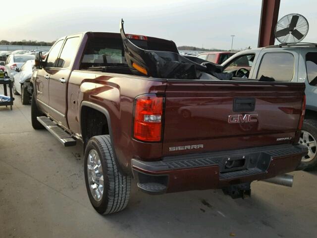 1GT12UE86GF229407 - 2016 GMC SIERRA K25 RED photo 3