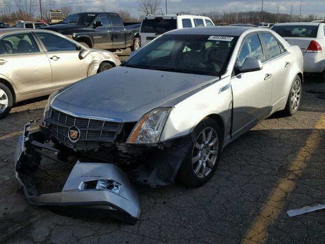 1G6DG577380178366 - 2008 CADILLAC CTS SILVER photo 2