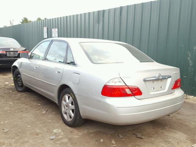 4T1BF28B93U319267 - 2003 TOYOTA AVALON XL SILVER photo 3