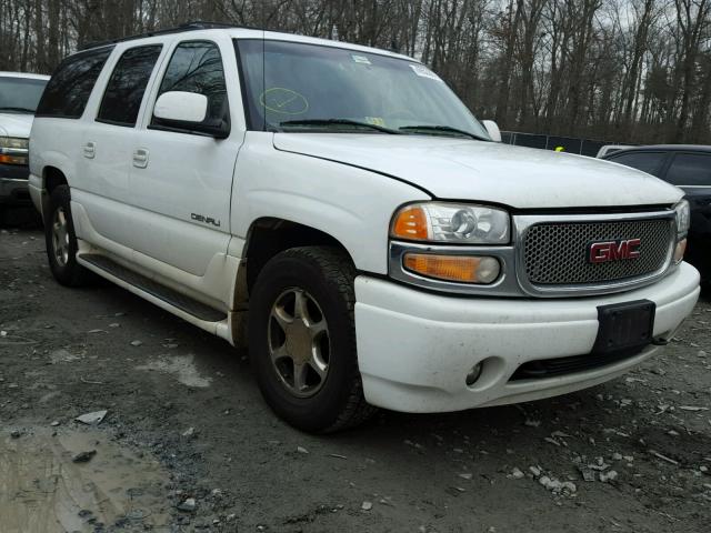 1GKFK66U56J105609 - 2006 GMC YUKON XL D WHITE photo 1