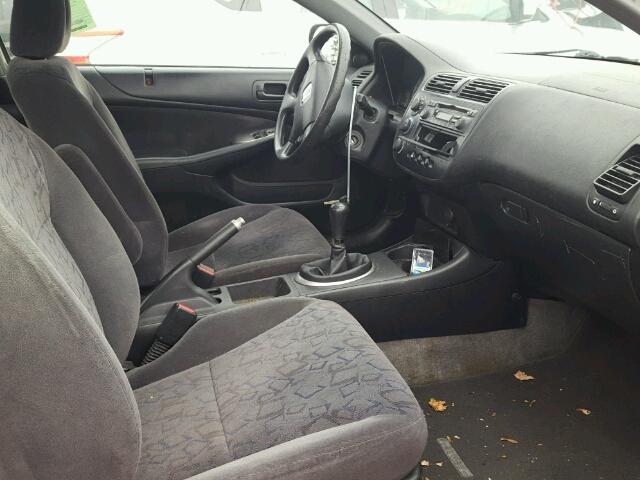 1HGEM21972L023572 - 2002 HONDA CIVIC EX 金色 照片 5