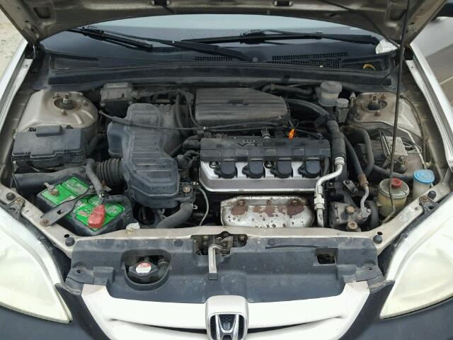 1HGEM21972L023572 - 2002 HONDA CIVIC EX 金色 照片 7