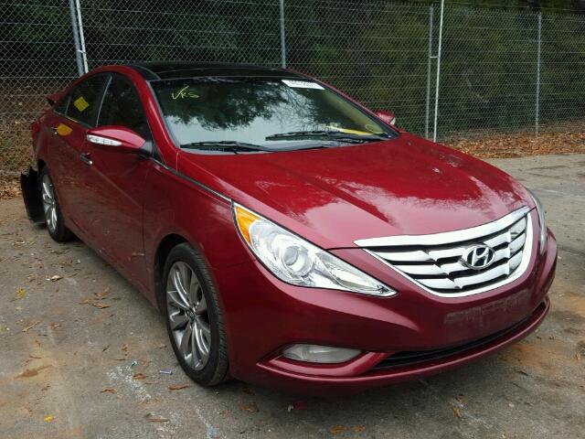 5NPEC4AB5CH411745 - 2012 HYUNDAI SONATA SE BURGUNDY photo 1