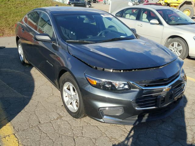 1G1ZB5ST6HF233551 - 2017 CHEVROLET MALIBU LS GRAY photo 1