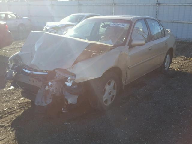 1G1NE52J516189293 - 2001 CHEVROLET MALIBU LS 金色 照片 2
