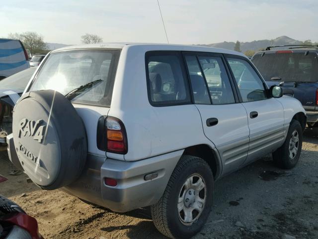 JT3GP10V2Y7073406 - 2000 TOYOTA RAV4 WHITE photo 4