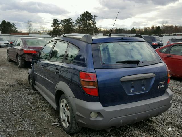 5Y2SL65858Z422273 - 2008 PONTIAC VIBE BLUE photo 3