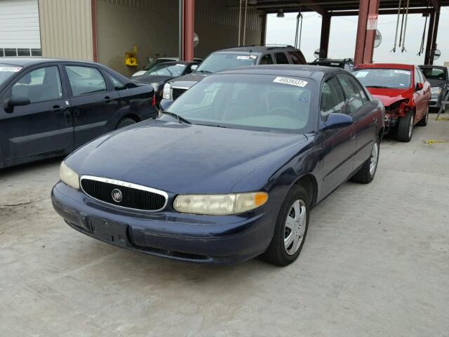 2G4WS52J631213093 - 2003 BUICK CENTURY CU BLUE photo 2