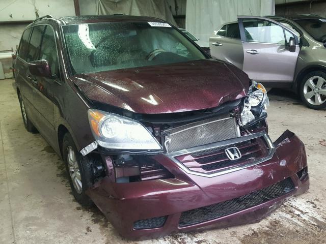 5FNRL3H69AB033901 - 2010 HONDA ODYSSEY EX BURGUNDY photo 1