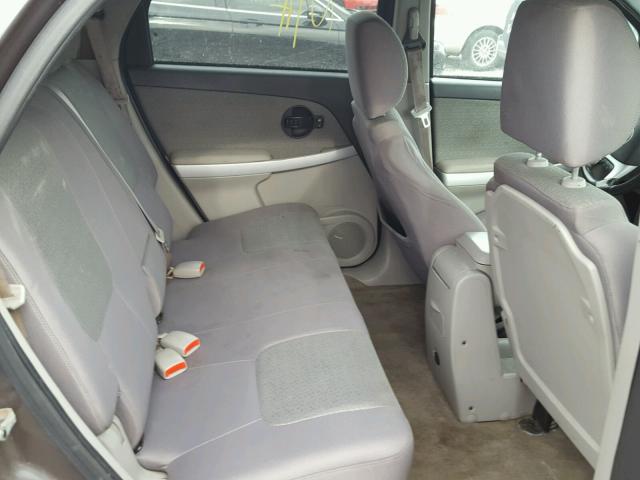 2CNDL63F376063635 - 2007 CHEVROLET EQUINOX LT GRAY photo 6