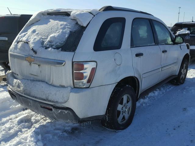 2CNDL23F066156345 - 2006 CHEVROLET EQUINOX LS WHITE photo 4