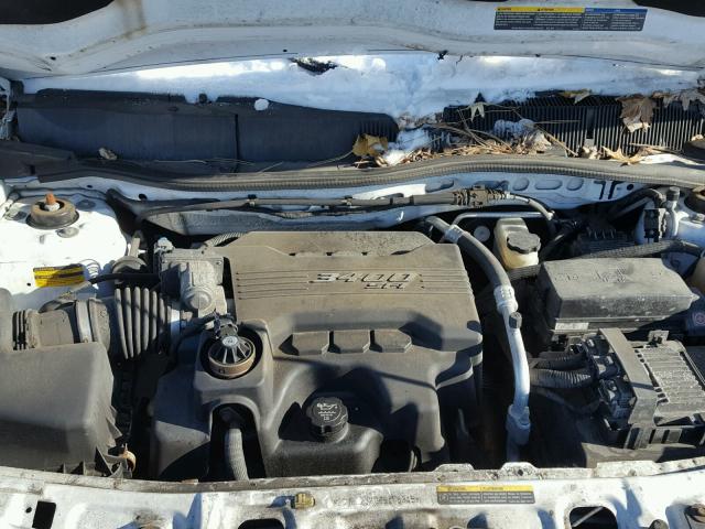 2CNDL23F066156345 - 2006 CHEVROLET EQUINOX LS WHITE photo 7