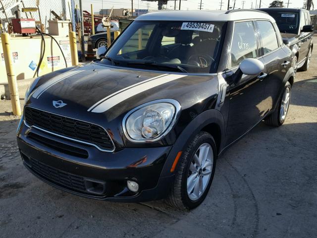 WMWZC3C59CWL80963 - 2012 MINI COOPER S C BLACK photo 2