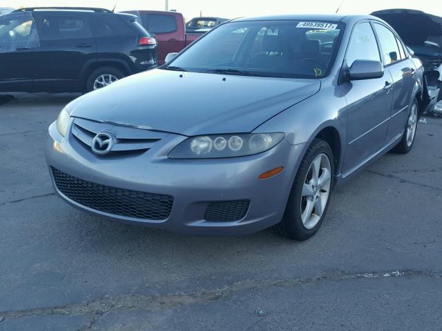 1YVHP84C285M24256 - 2008 MAZDA 6 I GRAY photo 2