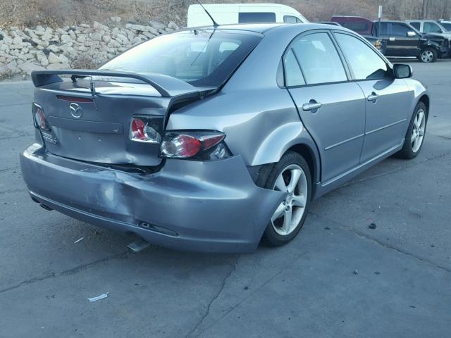 1YVHP84C285M24256 - 2008 MAZDA 6 I GRAY photo 4