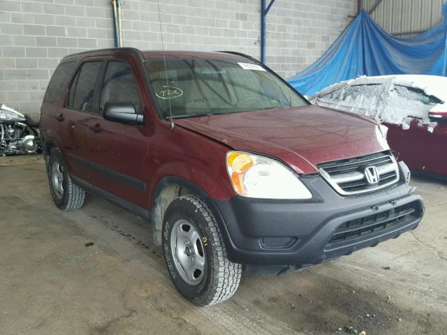 SHSRD684X4U204147 - 2004 HONDA CR-V LX RED photo 1