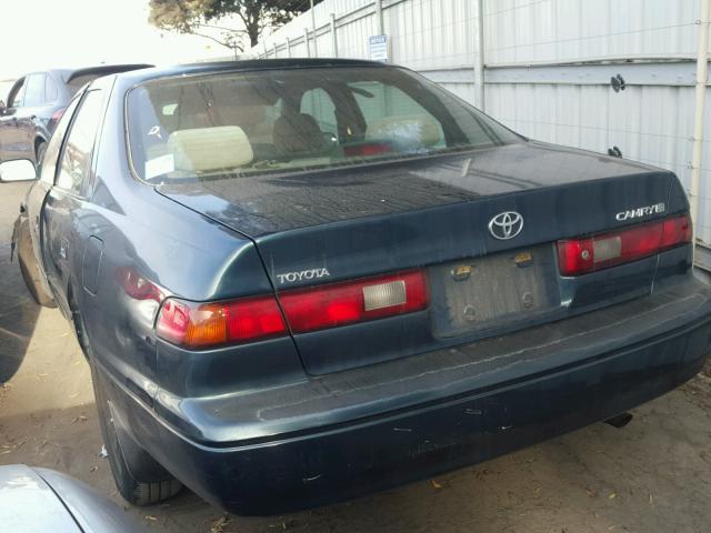 JT2BG22K0V0076252 - 1997 TOYOTA CAMRY LE GREEN photo 3