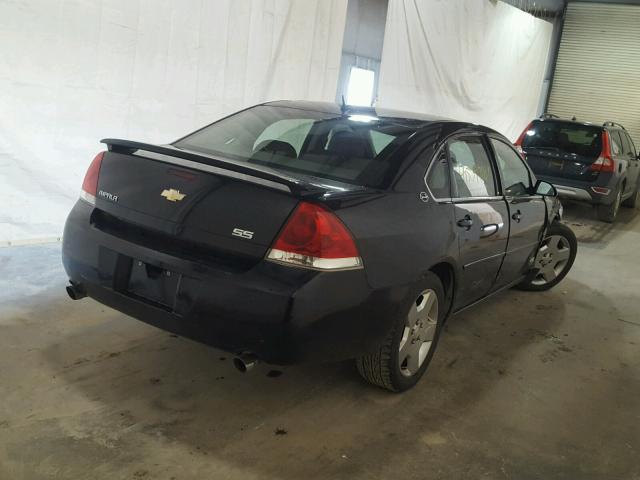 2G1WD58CX79128393 - 2007 CHEVROLET IMPALA SUP BLACK photo 4