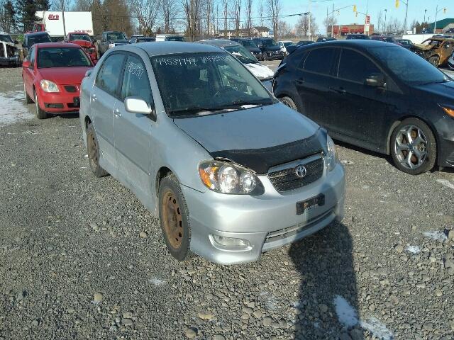 2T1BR32EX6C672736 - 2006 TOYOTA COROLLA CE SILVER photo 1