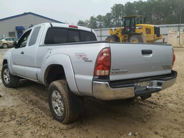 5TETU62N16Z179171 - 2006 TOYOTA TACOMA PRE SILVER photo 3