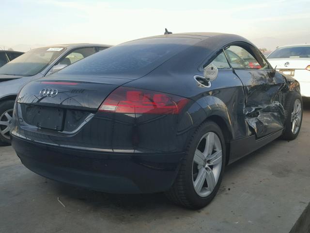 TRUAF38J081031598 - 2008 AUDI TT 2.0T BLACK photo 4