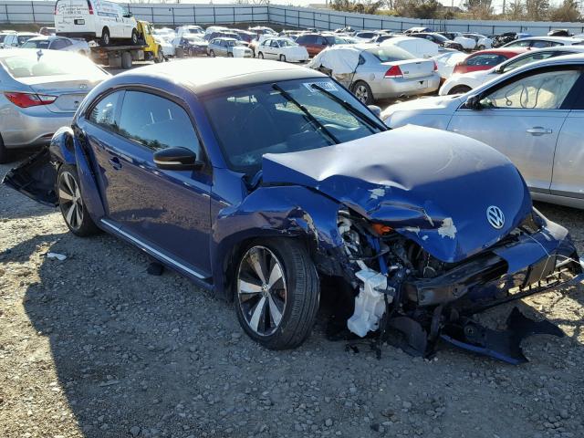 3VWVA7AT8DM671341 - 2013 VOLKSWAGEN BEETLE TUR BLUE photo 1