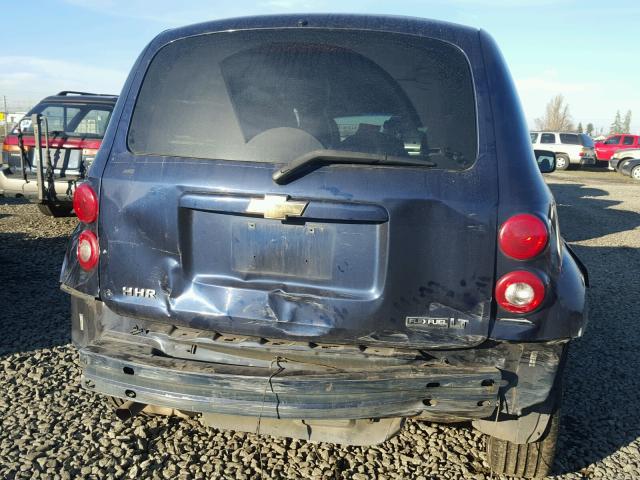 3GNCA23B69S546544 - 2009 CHEVROLET HHR LT BLUE photo 9