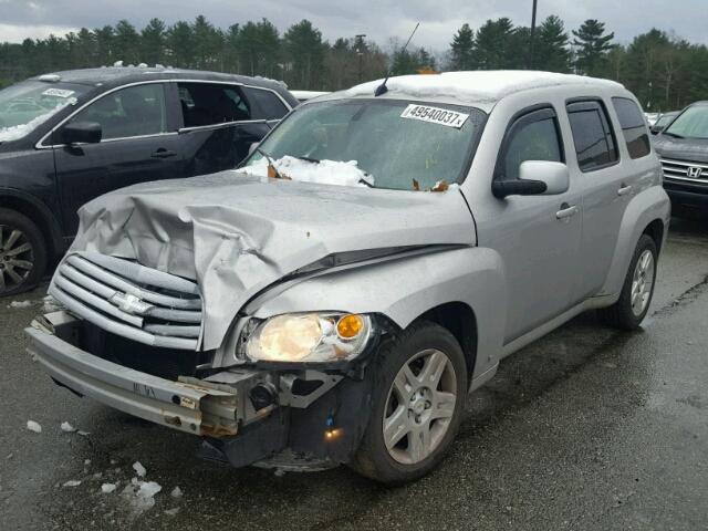 3GNDA23D68S607640 - 2008 CHEVROLET HHR LT SILVER photo 2