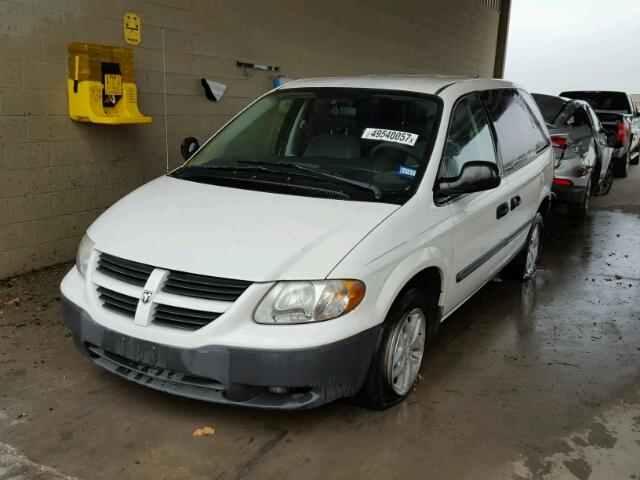 1D4GP25B86B517675 - 2006 DODGE CARAVAN SE WHITE photo 2