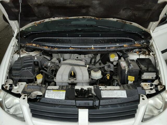 1D4GP25B86B517675 - 2006 DODGE CARAVAN SE WHITE photo 7