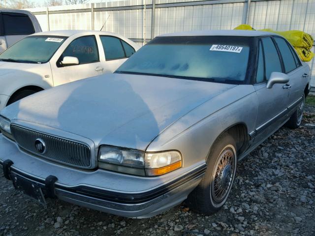 1G4HR53L0NH405002 - 1992 BUICK LESABRE LI SILVER photo 2