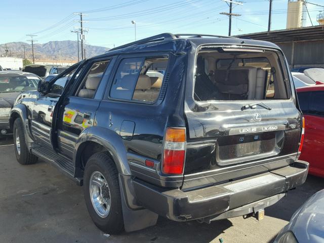 JT6HJ88J0V0181837 - 1997 LEXUS LX 450 BLACK photo 3