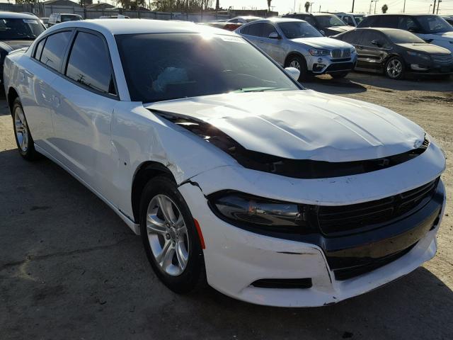 2C3CDXCT2FH777868 - 2015 DODGE CHARGER R/ WHITE photo 1