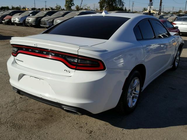 2C3CDXCT2FH777868 - 2015 DODGE CHARGER R/ WHITE photo 4