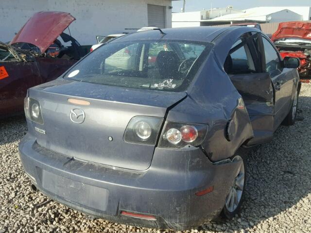 JM1BK32F371726462 - 2007 MAZDA 3 I BLACK photo 4