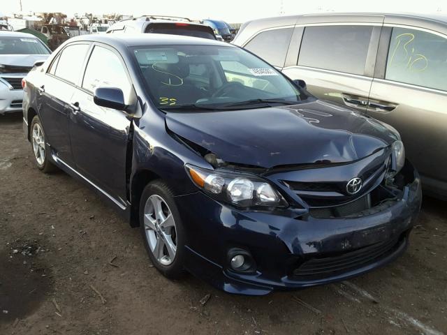 2T1BU4EE8BC734371 - 2011 TOYOTA COROLLA BA BLUE photo 1