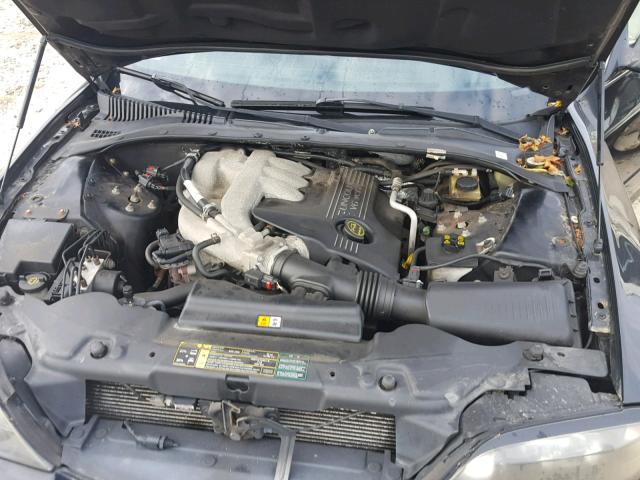 1LNHM86S24Y673602 - 2004 LINCOLN LS BLACK photo 7