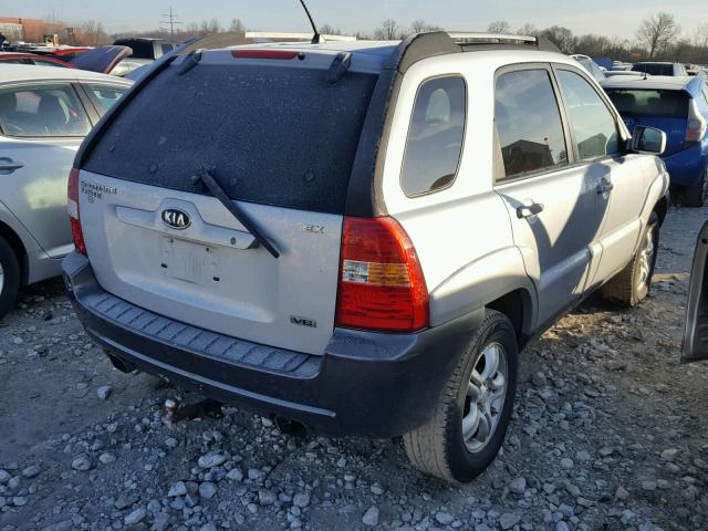 KNDJF723X67154086 - 2006 KIA NEW SPORTA GRAY photo 4